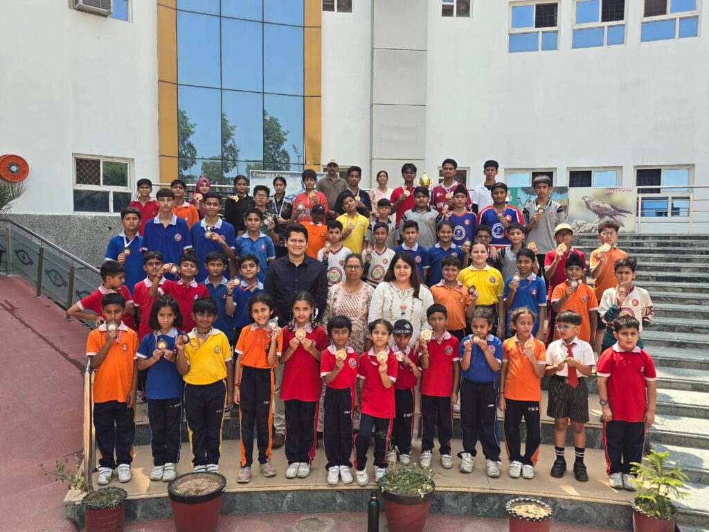 Skating champions partap world school